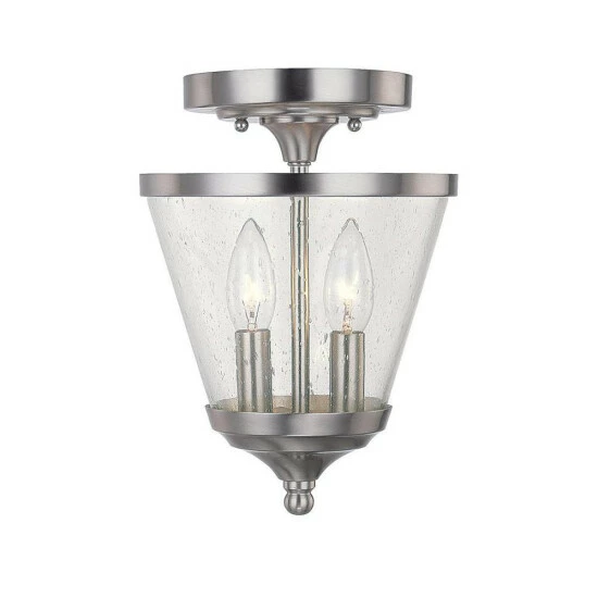 Top 10 ๐ Capital Lighting Stanton 2-light Convertible Foyer Pendant Brushed Nickel ๐งจ 2 Top 10 ๐ Capital Lighting Stanton 2-light Convertible Foyer Pendant Brushed Nickel ๐งจ - Image 2