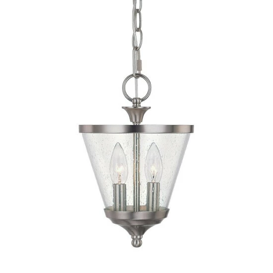 Top 10 ๐ Capital Lighting Stanton 2-light Convertible Foyer Pendant Brushed Nickel ๐งจ 3 Top 10 ๐ Capital Lighting Stanton 2-light Convertible Foyer Pendant Brushed Nickel ๐งจ - Image 3