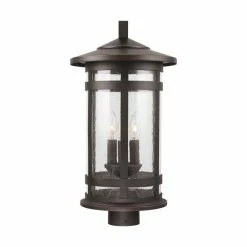 Wholesale 👍 Capital Lighting Mission Hills 3-light Oiled Bronze Outdoor Post Mount 😀