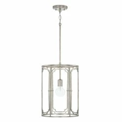 New 😉 Capital Lighting Merrick 12" 1-light Cage Pendant Old Bronze 🛒