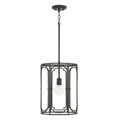 New 😉 Capital Lighting Merrick 12" 1-light Cage Pendant Old Bronze 🛒 -Capital Lighting Shop unnamed file 2180