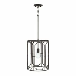 New 😉 Capital Lighting Merrick 12" 1-light Cage Pendant Old Bronze 🛒 -Capital Lighting Shop unnamed file 2181
