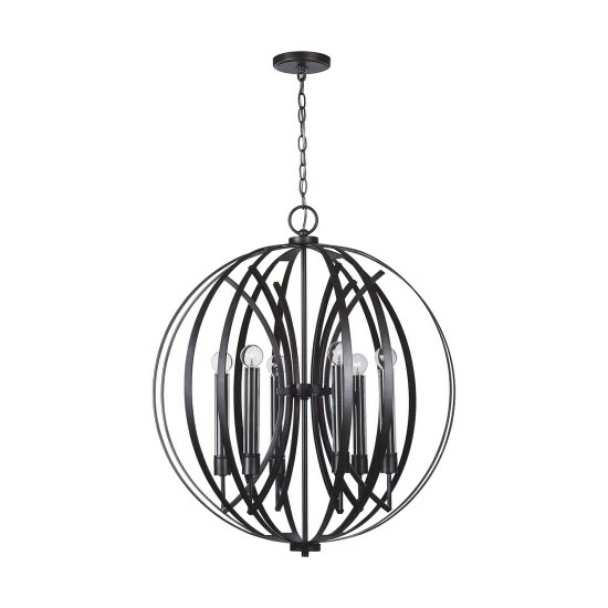 Coupon โ Capital Lighting Lathem 6-light Midnight Grey Pendant ๐ 2 Coupon โ Capital Lighting Lathem 6-light Midnight Grey Pendant ๐ - Image 2