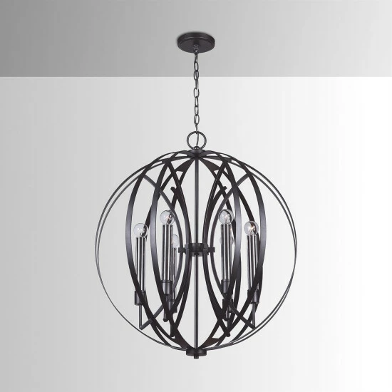 Coupon โ Capital Lighting Lathem 6-light Midnight Grey Pendant ๐ 4 Coupon โ Capital Lighting Lathem 6-light Midnight Grey Pendant ๐ - Image 4
