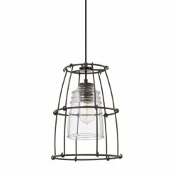 Cheapest 💯 Capital Lighting Turner 1-light Nordic Grey Pendant ⌛