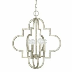 Buy 👏 Capital Lighting Ellis 4-light Antique Silver Pendant - Antique Silver 😀