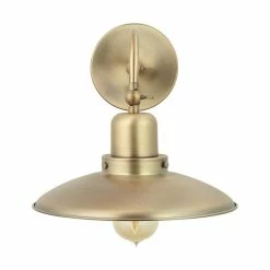 Budget 👏 Capital Lighting 1-light Aged Brass Wall Sconce 😉