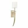 Deals 👍 Capital Lighting Karina 1-light Winter Gold Wall Sconce 🎉