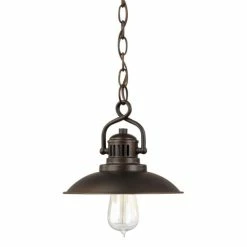 Best Sale 🌟 Capital Lighting O'Neill 1-light Burnished Bronze Mini Pendant 🛒