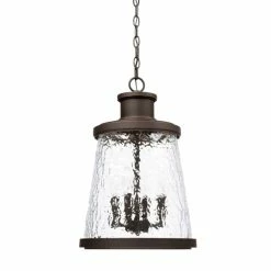 New 🥰 Capital Lighting Tory 4-light Oiled Bronze Outdoor Hanging Lantern 🎉
