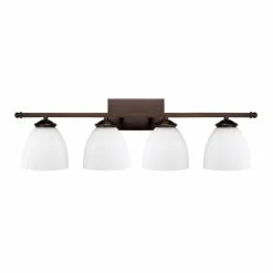 Brand new 💯 Capital Lighting Chapman 4-light Burnished Bronze Bath/Vanity Light ⭐