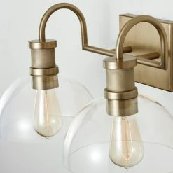 Buy 🔥 Capital Lighting Cassidy 2-light Aged Brass Bath/ Vanity Fixture W/ Clear Glass 🔔 -Capital Lighting Shop unnamed file 2237