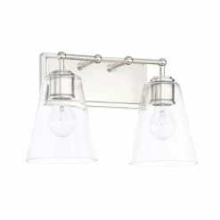 Top 10 🌟 Capital Lighting 2-light Polished Nickel Bath/Vanity Fixture 🔔