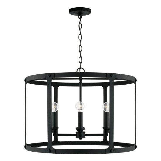 Promo π Capital Lighting Brennen 4-light Black Iron Large Pendant π₯ 1 Promo π Capital Lighting Brennen 4-light Black Iron Large Pendant π₯