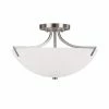 Brand new 😉 Capital Lighting Stanton 3-light Brushed NIckel Semi-Flush Mount - Brushed Nickel 👍