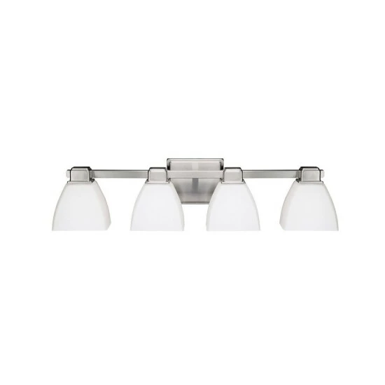 Deals ๐ฅฐ Capital Lighting Transitional 4-light Brushed Nickel Bath/Vanity Light - Brushed Nickel ๐ 1 Deals ๐ฅฐ Capital Lighting Transitional 4-light Brushed Nickel Bath/Vanity Light - Brushed Nickel ๐