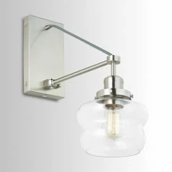 Outlet ✔️ Capital Lighting 1-light Brushed Nickel Wall Sconce ⭐ -Capital Lighting Shop unnamed file 2270