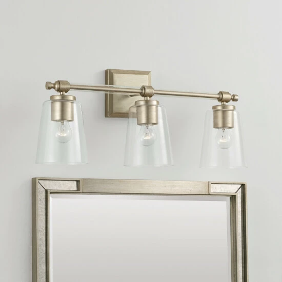 Best deal ๐ Capital Lighting Breigh 3-light Brushed Champagne Bath/ Vanity Fixture ๐ 3 Best deal ๐ Capital Lighting Breigh 3-light Brushed Champagne Bath/ Vanity Fixture ๐ - Image 3