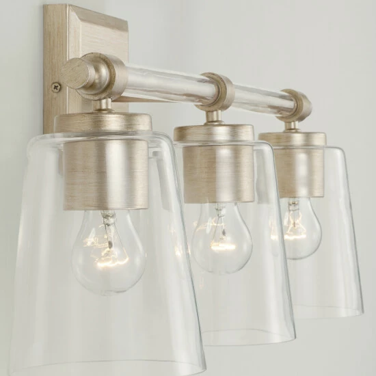 Best deal ๐ Capital Lighting Breigh 3-light Brushed Champagne Bath/ Vanity Fixture ๐ 4 Best deal ๐ Capital Lighting Breigh 3-light Brushed Champagne Bath/ Vanity Fixture ๐ - Image 4
