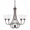 Coupon 👍 Capital Lighting HomePlace 5-light Bronze Chandelier 💯