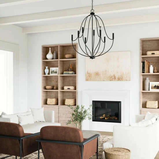 Budget ✔️ Capital Lighting Madison 9-light Chandelier Matte Black 😍 6 Budget ✔️ Capital Lighting Madison 9-light Chandelier Matte Black 😍 - Image 6