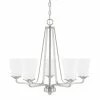 Buy 😍 Capital Lighting Braylon 5-light Chandelier Brushed Nickel 🧨