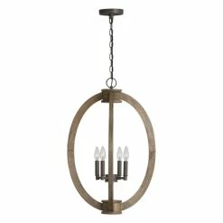 Best deal ❤️ Capital Lighting 4-light Nordic Grey Foyer Pendant 🤩