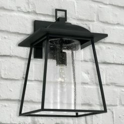 Flash Sale 🔔 Capital Lighting Durham 10.5" 1-light Outdoor Wall Lantern W/ Clear Seeded Glass Black 🎉 10 Flash Sale 🔔 Capital Lighting Durham 10.5" 1-light Outdoor Wall Lantern W/ Clear Seeded Glass Black 🎉 -Capital Lighting Shop unnamed file 2381