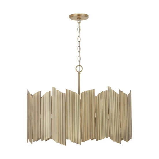 Best Sale ๐ Capital Lighting Xavier 4-light Aged Brass Pendant ๐ 1 Best Sale ๐ Capital Lighting Xavier 4-light Aged Brass Pendant ๐