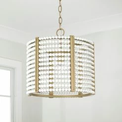 Wholesale ✨ Capital Lighting Brynn 1-light Painted Aged Brass Convertible Pendant/ Semi-Flush Mount 🔔 -Capital Lighting Shop unnamed file 2416