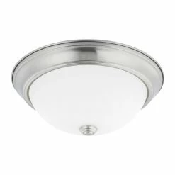 Best deal 🛒 Capital Lighting 2-light Brushed Nickel Flush Mount - Brushed Nickel 😀