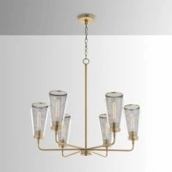 New ⭐ Capital Lighting Abbott 6-light Aged Brass Chandelier 🧨 -Capital Lighting Shop unnamed file 2442