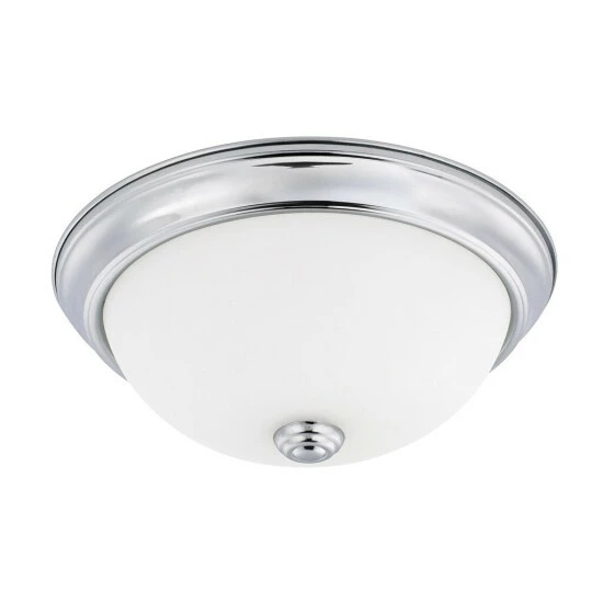 Outlet ๐งจ Capital Lighting 2-light Chrome Flush Mount Fixture ๐ 1 Outlet ๐งจ Capital Lighting 2-light Chrome Flush Mount Fixture ๐