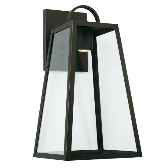 Discount ๐ Capital Lighting Leighton 23" Tall 1-light Minimal Light Pollution Outdoor Wall Lantern W/ Clear Glass Oiled Bronze ๐ 6 Discount ๐ Capital Lighting Leighton 23" Tall 1-light Minimal Light Pollution Outdoor Wall Lantern W/ Clear Glass Oiled Bronze ๐ - Image 6