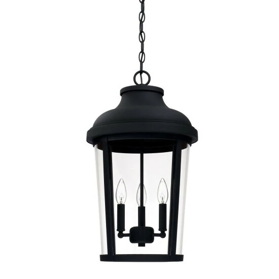 Best deal ⌛ Capital Lighting Dunbar 3-light Black Outdoor Hanging Lantern ⌛ 1 Best deal ⌛ Capital Lighting Dunbar 3-light Black Outdoor Hanging Lantern ⌛