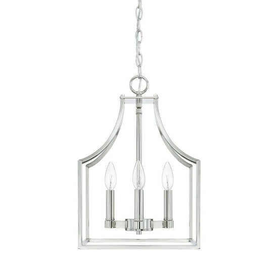 Budget ๐ Capital Lighting Wright 4-light Polished Nickel Foyer Pendant ๐ 2 Budget ๐ Capital Lighting Wright 4-light Polished Nickel Foyer Pendant ๐ - Image 2