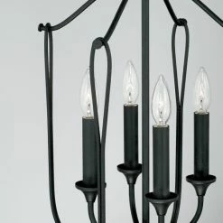 Cheapest ⭐ Capital Lighting Bentley 14.75" 4-light Black Iron Foyer Pendant 🎁 -Capital Lighting Shop unnamed file 2496