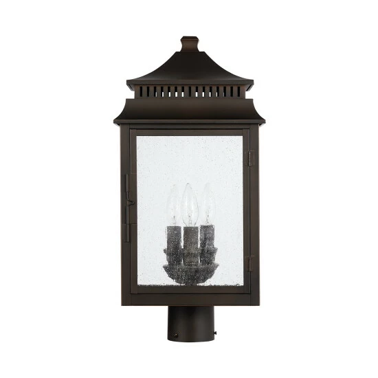 New ๐ Capital Lighting Sutter Creek 3-light Oiled Bronze Outdoor Post Lantern ๐ 1 New ๐ Capital Lighting Sutter Creek 3-light Oiled Bronze Outdoor Post Lantern ๐