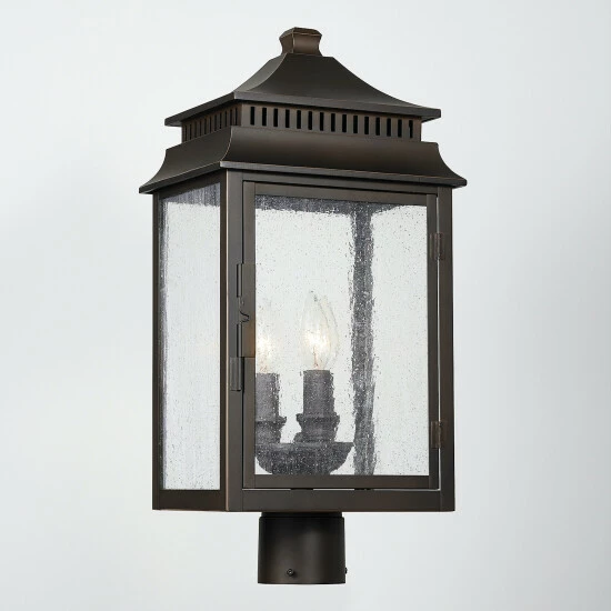 New ๐ Capital Lighting Sutter Creek 3-light Oiled Bronze Outdoor Post Lantern ๐ 3 New ๐ Capital Lighting Sutter Creek 3-light Oiled Bronze Outdoor Post Lantern ๐ - Image 3
