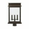 Buy 🎁 Capital Lighting Bolton 3-light Oiled Bronze Outdoor Post Lantern 🔔