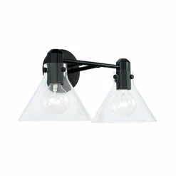 Deals 🧨 Capital Lighting Greer 2-light Bath/ Vanity Fixture W/ Clear Glass Matte Black 🥰 -Capital Lighting Shop unnamed file 2544