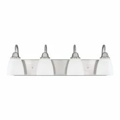 Best deal ✨ Capital Lighting Trenton 4-light Brushed Nickel Bath/Vanity Light - Brushed Nickel ⭐