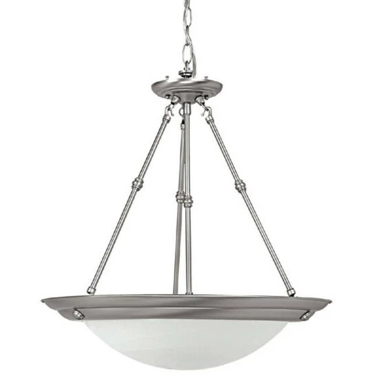 Wholesale ๐ Capital Lighting Transitional 3-light Matte Nickel Energy Saver Pendant ๐ 1 Wholesale ๐ Capital Lighting Transitional 3-light Matte Nickel Energy Saver Pendant ๐