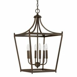 Best deal 😀 Capital Lighting Stanton 6-light Burnished Bronze Foyer Pendant 🌟