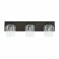 Cheapest 🧨 Capital Lighting Merrick 3-light 25-inch Bath/ Vanity Fixture W/ Clear Seeded Glass Old Bronze 😍 -Capital Lighting Shop unnamed file 2610