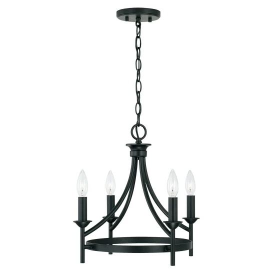 Best deal โ๏ธ Capital Lighting Peyton 4-light Matte Black Dual Mount Semi-Flush/ Pendant ๐ 5 Best deal โ๏ธ Capital Lighting Peyton 4-light Matte Black Dual Mount Semi-Flush/ Pendant ๐ - Image 5