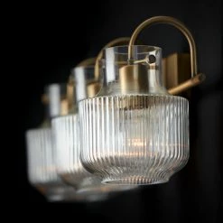 Discount ⌛ Capital Lighting Nyla 3-light Bath/ Vanity W/ Clear Fluted Glass Polished Nickel ✔️ -Capital Lighting Shop unnamed file 2623