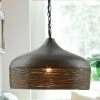 Outlet ⭐ Capital Lighting 1-light Grey Iron Pendant ✔️