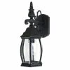 Deals ⌛ Capital Lighting French Country 1-light Black Outdoor Wall Lantern ⌛
