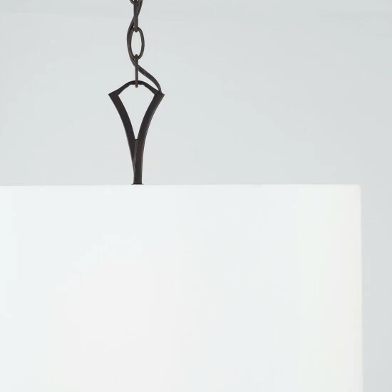 Deals ๐งจ Capital Lighting Jaymes 4-light Old Bronze Drum Pendant W/ White Fabric Shade ๐คฉ 3 Deals ๐งจ Capital Lighting Jaymes 4-light Old Bronze Drum Pendant W/ White Fabric Shade ๐คฉ - Image 3